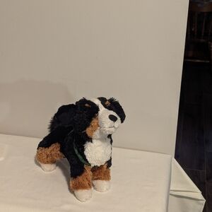 Maplelea Girls Bernese Mountain Dog Plush Taryns Pet Doll Stuffed Animal Toy 12”